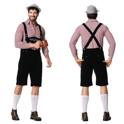 LEDERHOSN Jürgen - Traditionelles Lederhosen Set Men