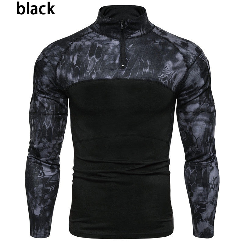 HEKTOR - Stylisch Camouflage Atletisch Shirts