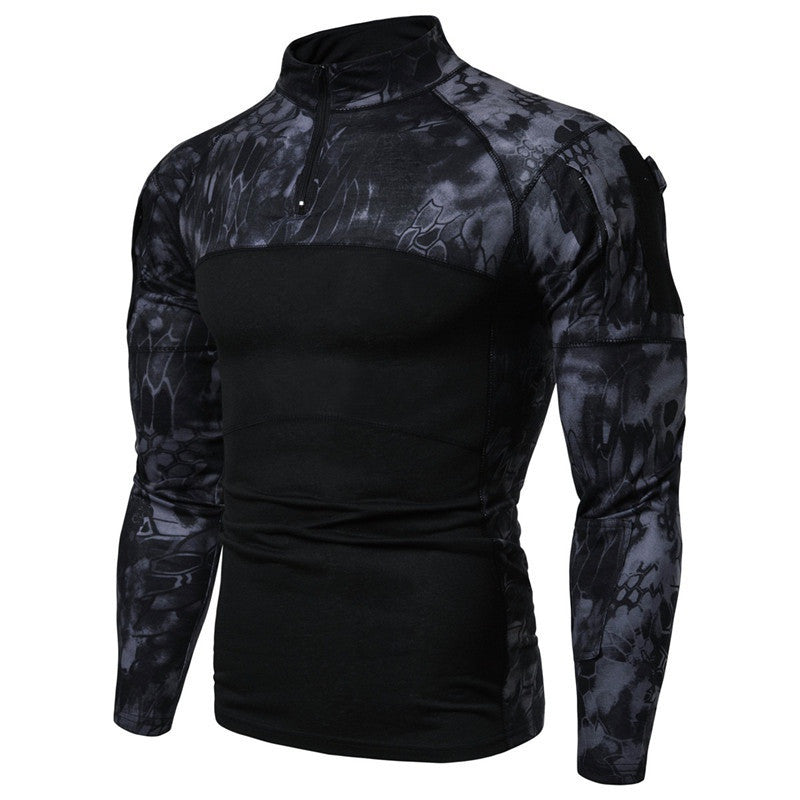 HEKTOR - Stylisch Camouflage Atletisch Shirts