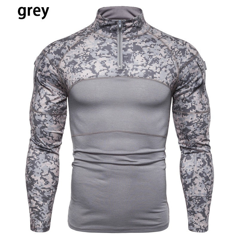 HEKTOR - Stylisch Camouflage Atletisch Shirts