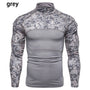 HEKTOR - Stylisch Camouflage Atletisch Shirts