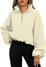 NARIE - Lässiger Langarm-Hoodie