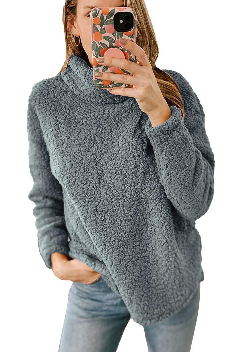 COSI - Bequemer Rollkragenpullover Schick für kalte Tage