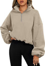 NARIE - Lässiger Langarm-Hoodie