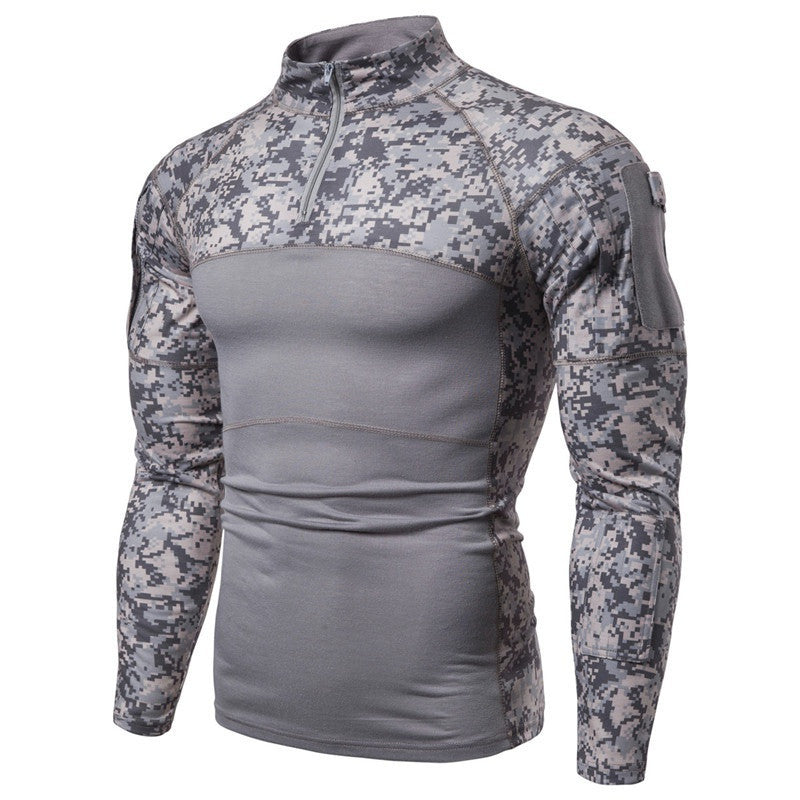 HEKTOR - Stylisch Camouflage Atletisch Shirts