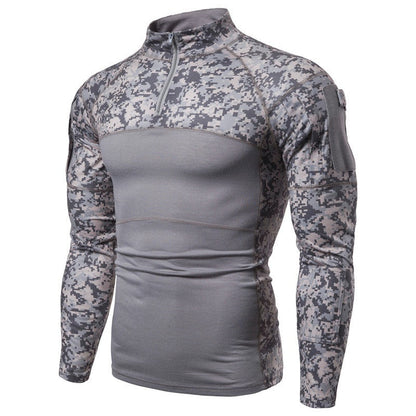 HEKTOR - Stylisch Camouflage Atletisch Shirts