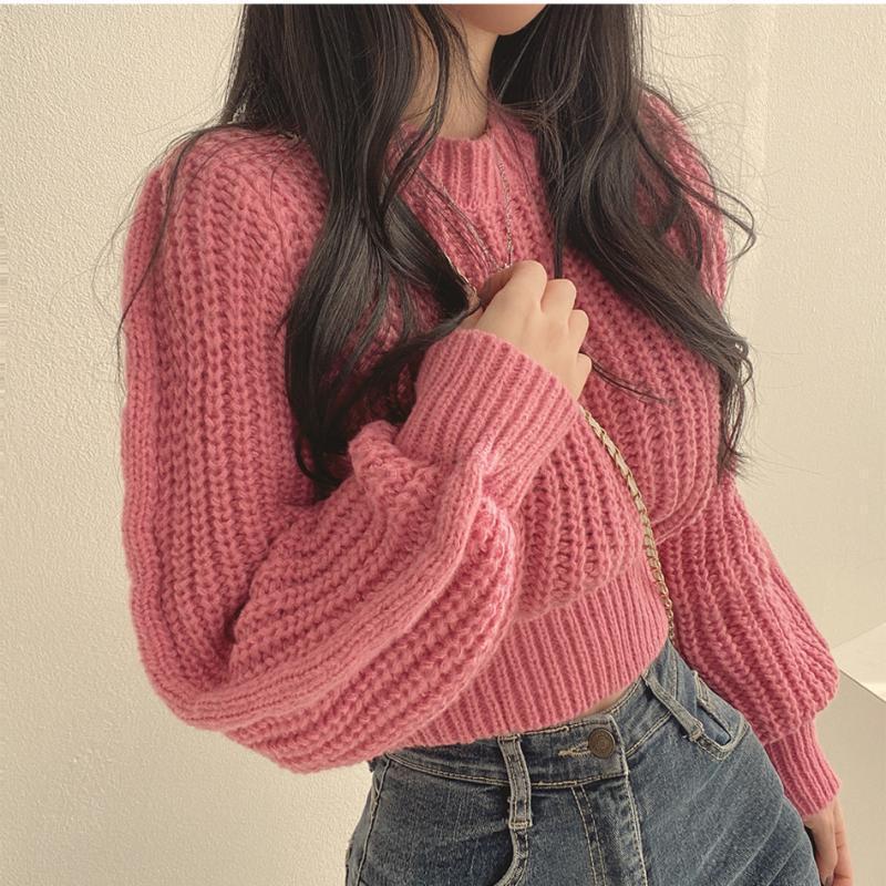 Selina - Trendiger Rundhals Pullover perfekt für den Winter