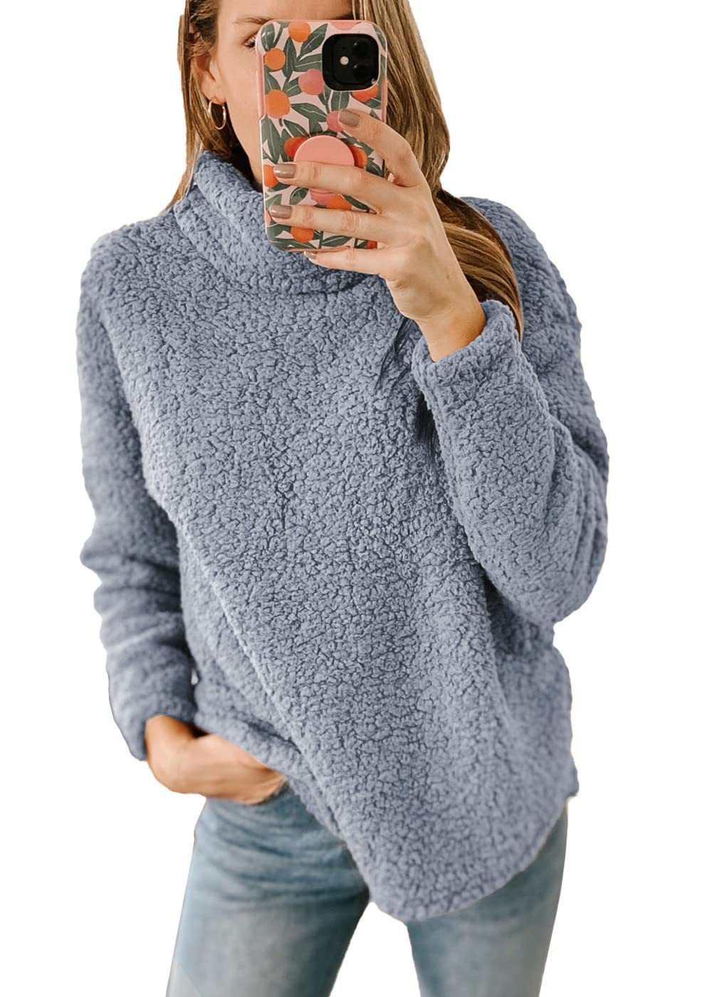 COSI - Bequemer Rollkragenpullover Schick für kalte Tage