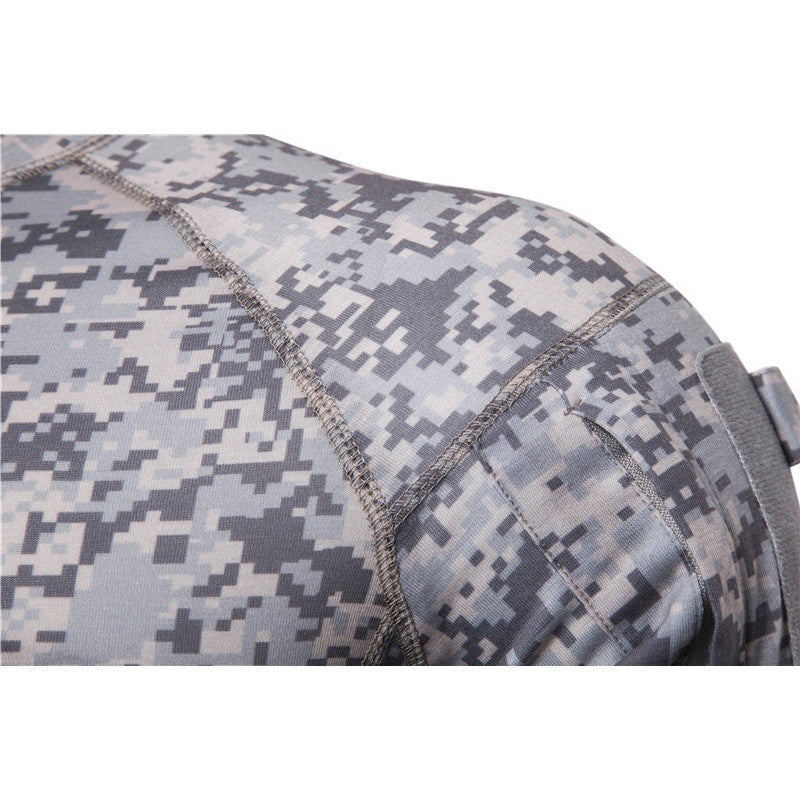 HEKTOR - Stylisch Camouflage Atletisch Shirts