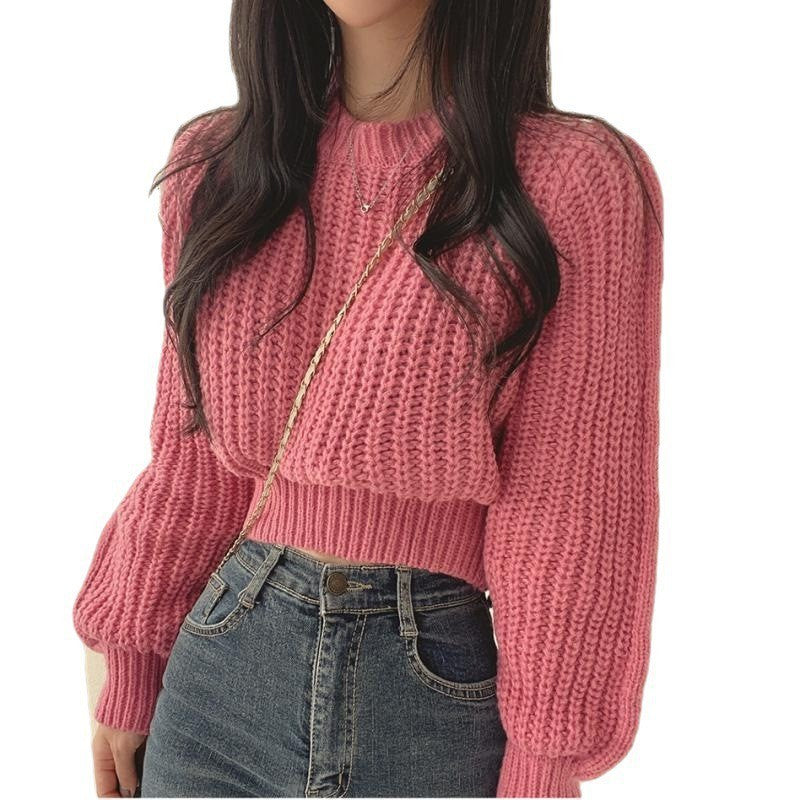 Selina - Trendiger Rundhals Pullover perfekt für den Winter