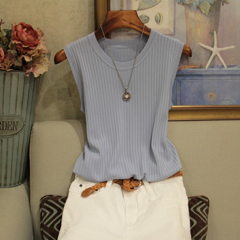 FIONA - gestricktes basic Shirt Women