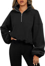 NARIE - Lässiger Langarm-Hoodie
