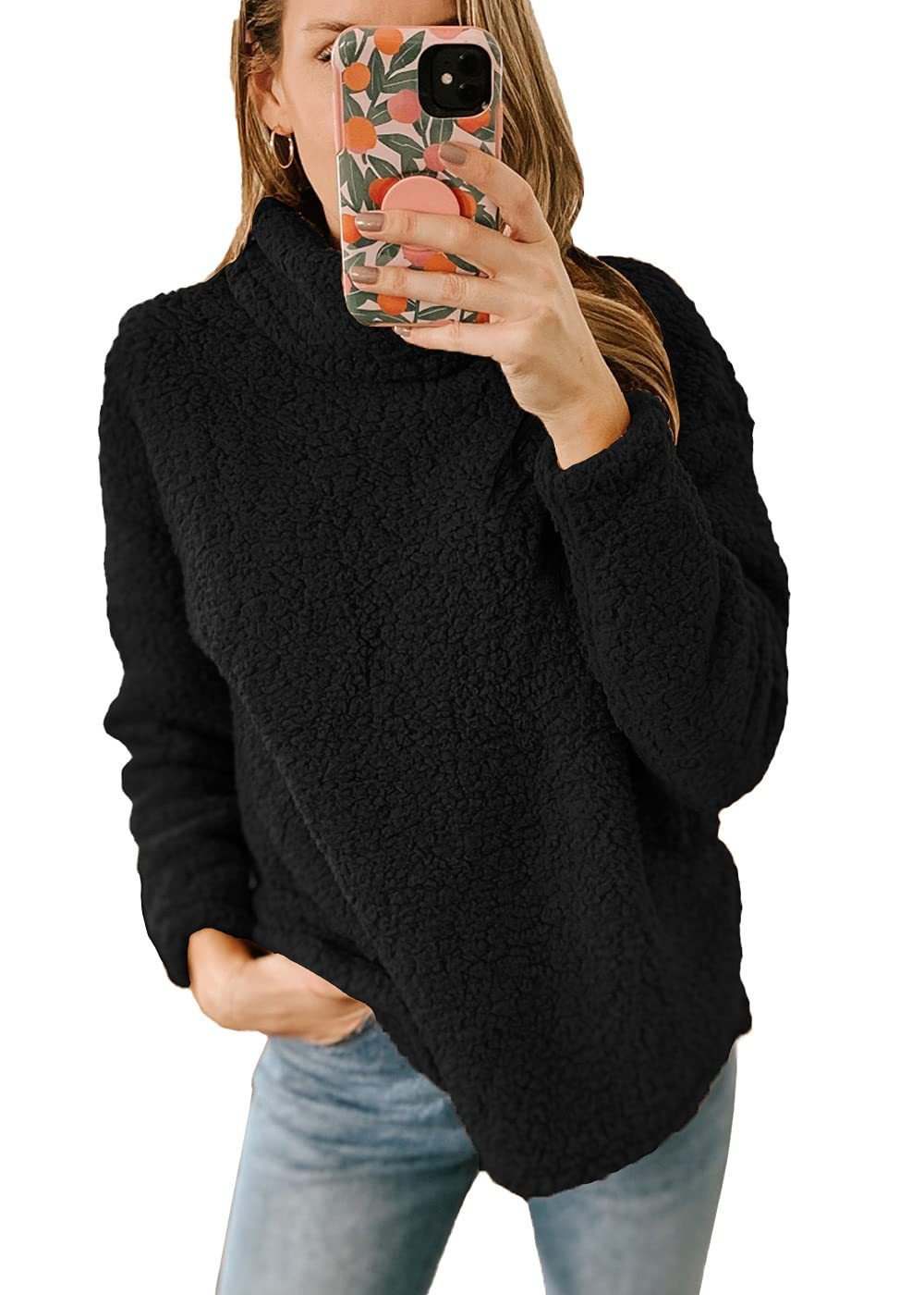 COSI - Bequemer Rollkragenpullover Schick für kalte Tage