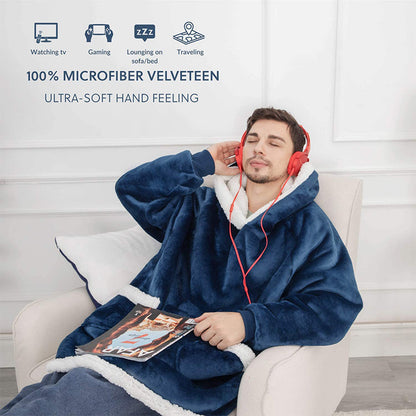 Best-Seller unsere Winter-Kuscheldecke als Pullover